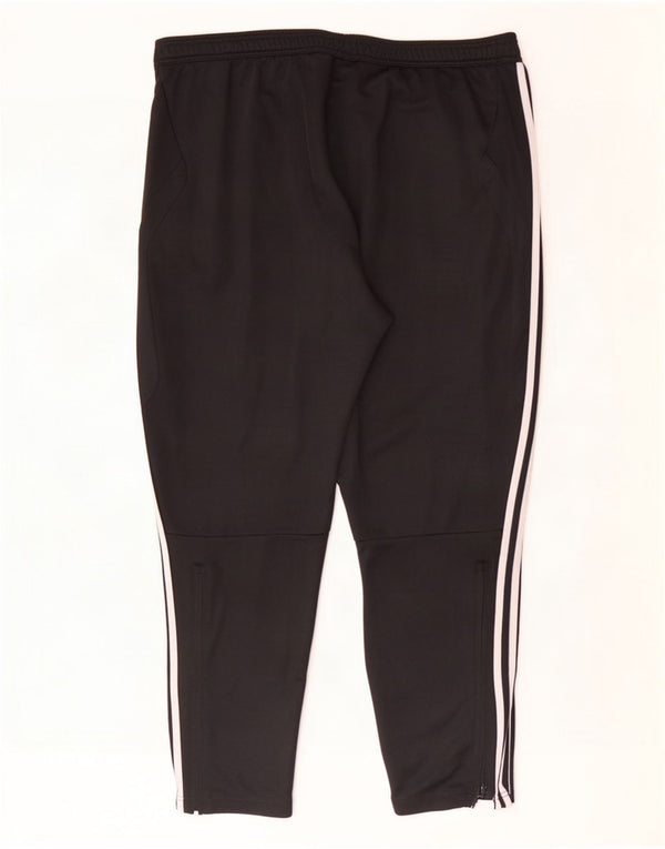 Pantaloni de trening Adidas Climacool pentru bărbați 3XL, poliester negru