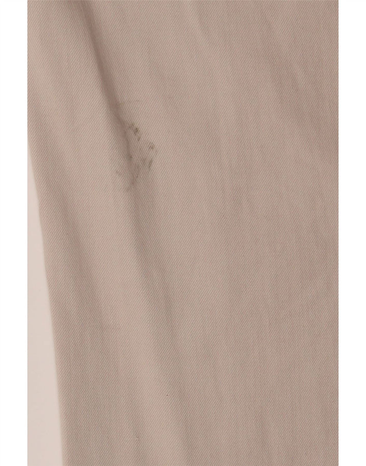 Pantaloni casual slim pentru femei Zara EU 40 Mediu L30 L32 Bej