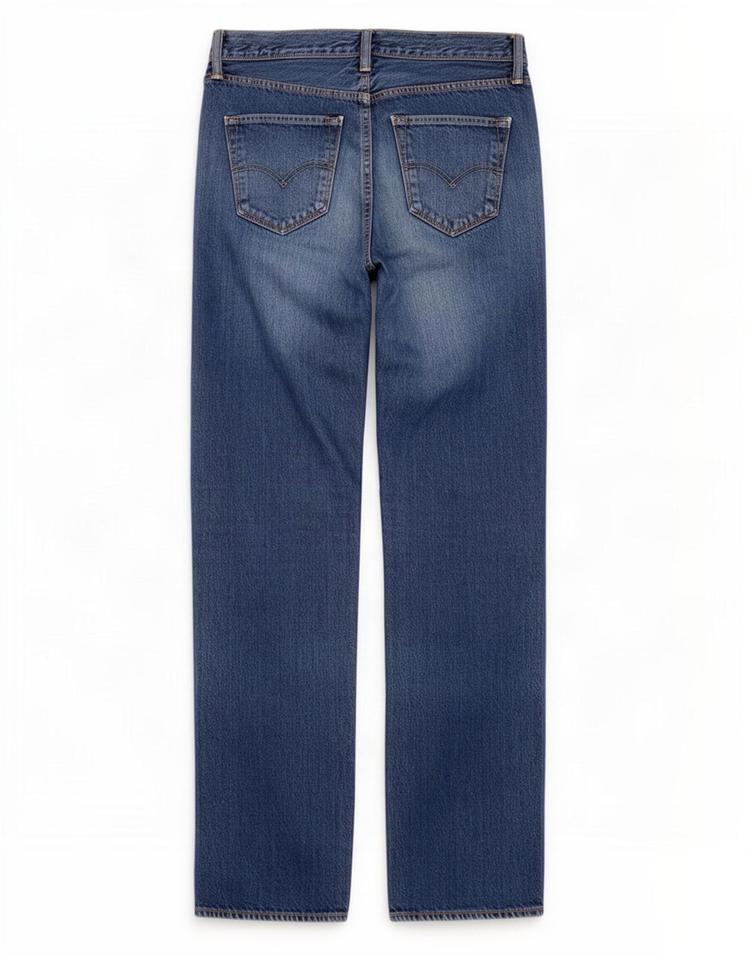 Blugi drepți distressed pentru bărbați Levi's L34 L34 Bumbac albastru