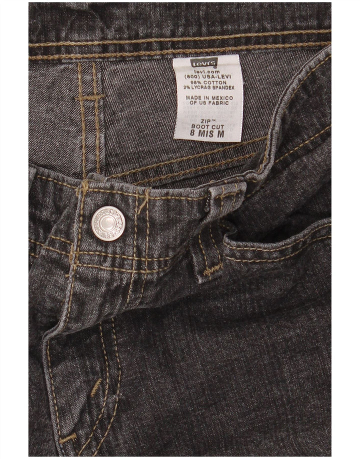 Blugi Levi's Bootcut pentru femei US 8 Medium W32 L32 Bumbac negru