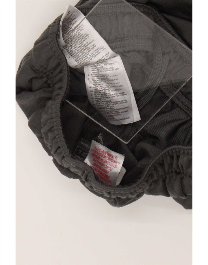 Pantaloni de trening Adidas pentru baieti 7-8 ani poliester gri