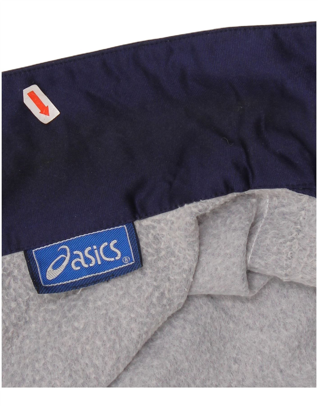 Jachetă de top pentru trening grafic Asics pentru bărbați, mijlociu, bleumarin, sport, blocuri de culoare