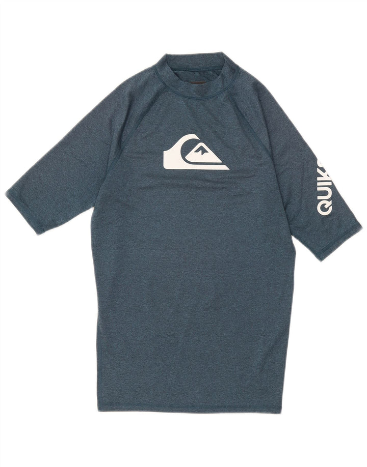 Tricou grafic Quiksilver pentru bărbați Top mic albastru
