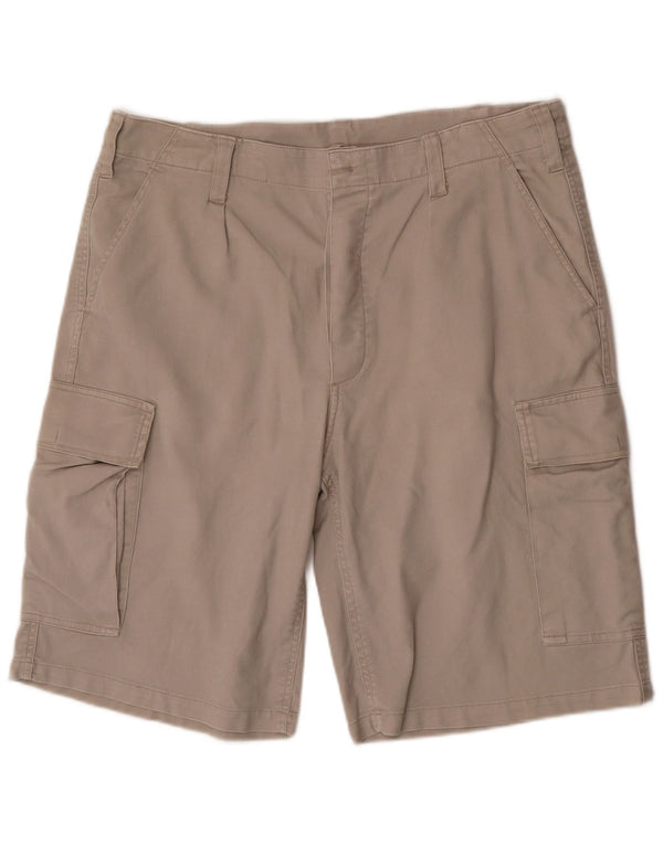 Pantaloni scurti cargo vintage pentru bărbați 2XL W38 bumbac gri