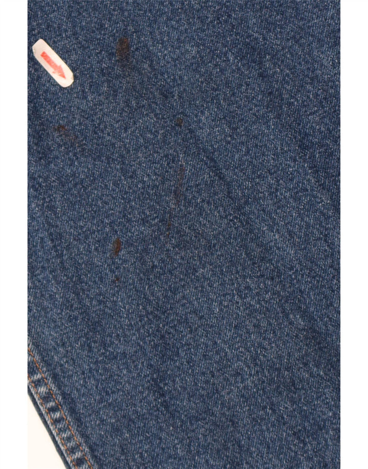 Blugi drepti pentru bărbați Wrangler W38 L30 Bumbac albastru