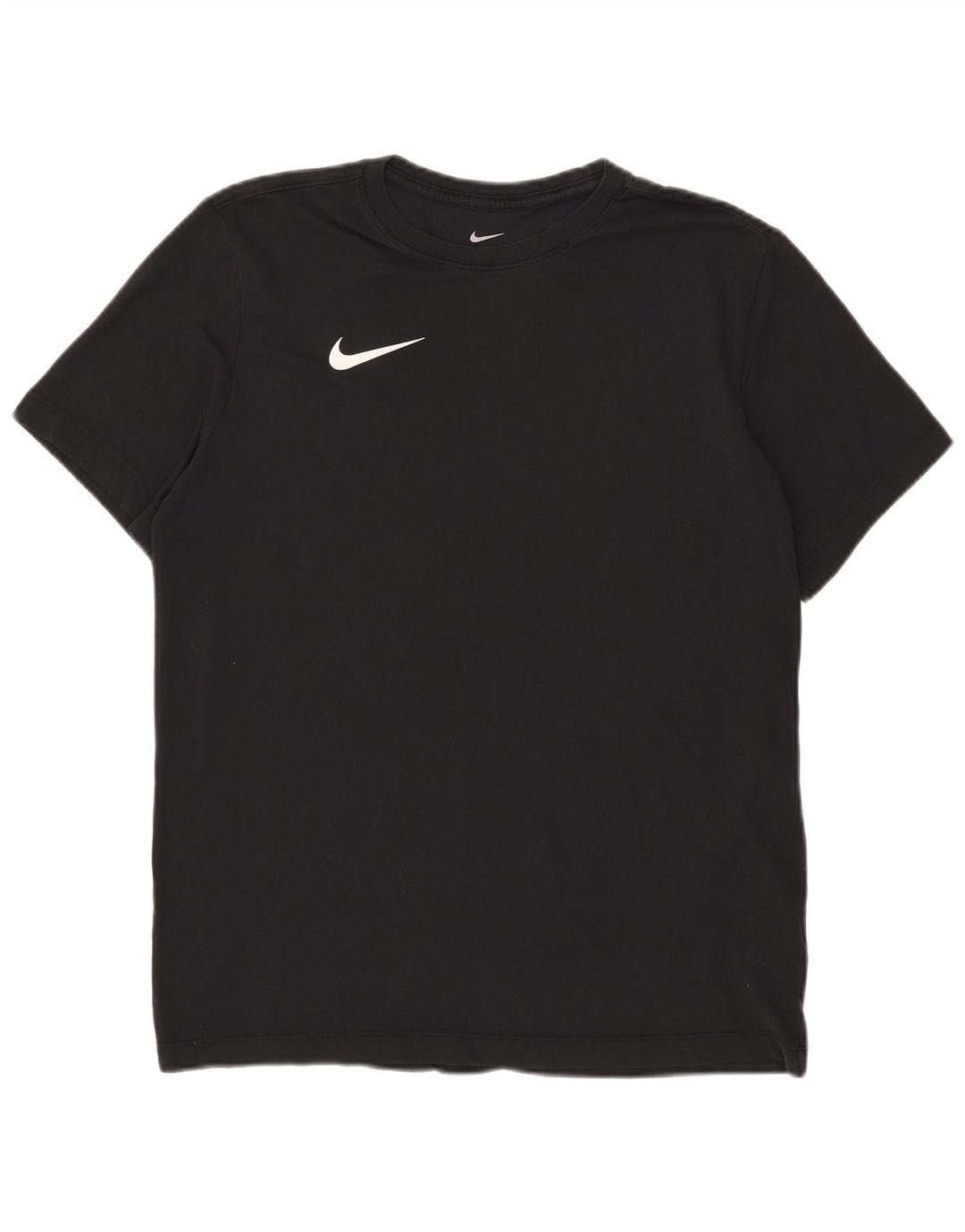 Tricou Nike Dri Fit pentru bărbați Top mediu din bumbac negru