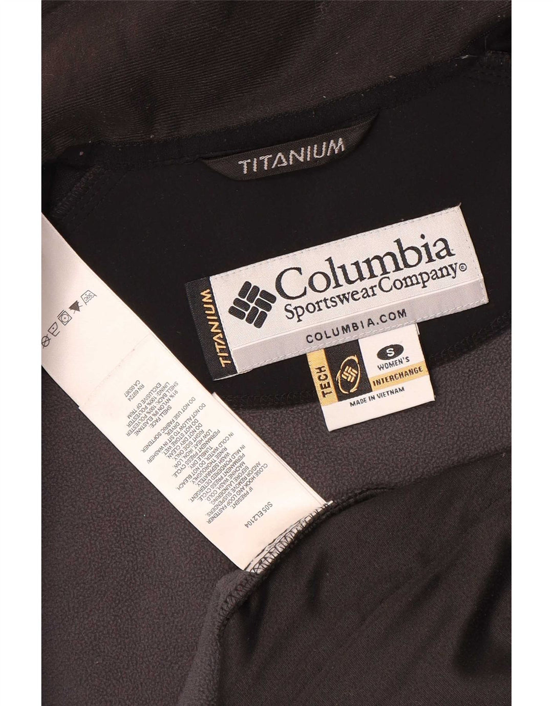 Jachetă Columbia pentru femei Interchange Liner Windbreaker UK 10 Small Black