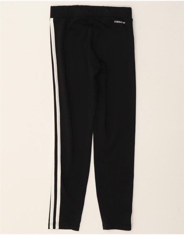 Leggings Aeroready pentru fete Adidas 9-10 ani poliester negru