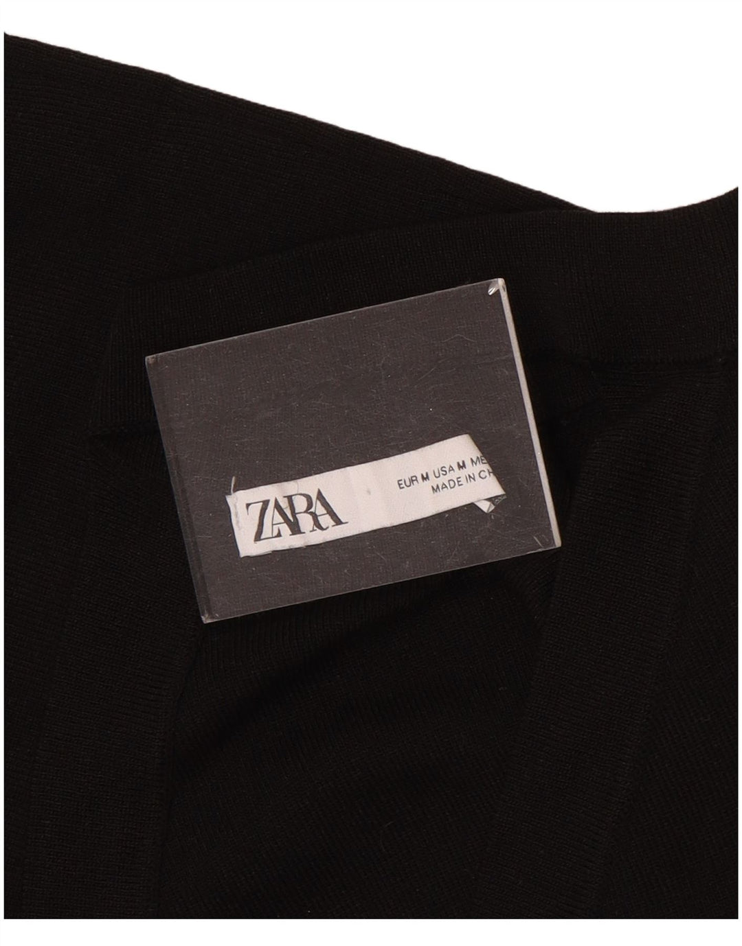 Rochie Body cu un umăr pentru femei Zara UK 12 Medium Black