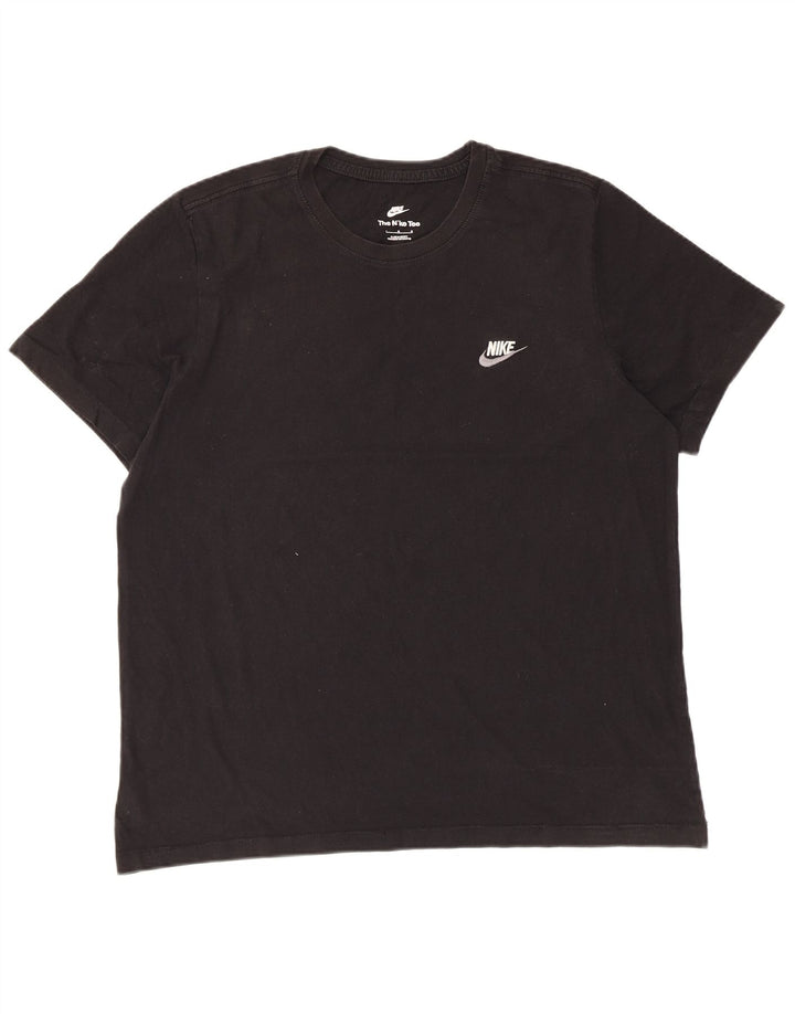 Tricou pentru bărbați Nike Top mare, negru, bumbac