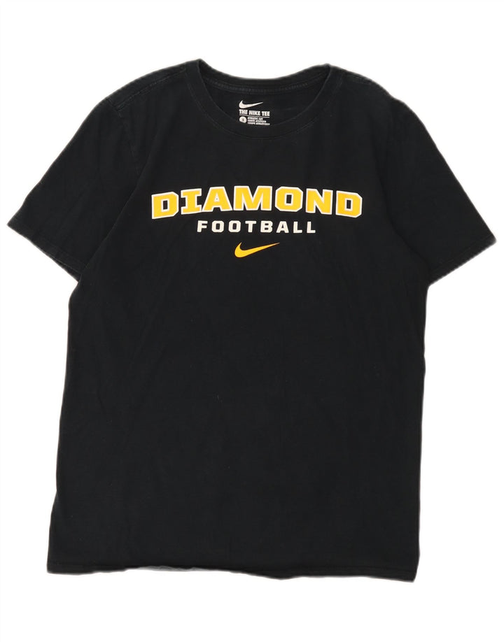Tricou cu grafică pentru bărbați Nike Diamond Top Mic Negru