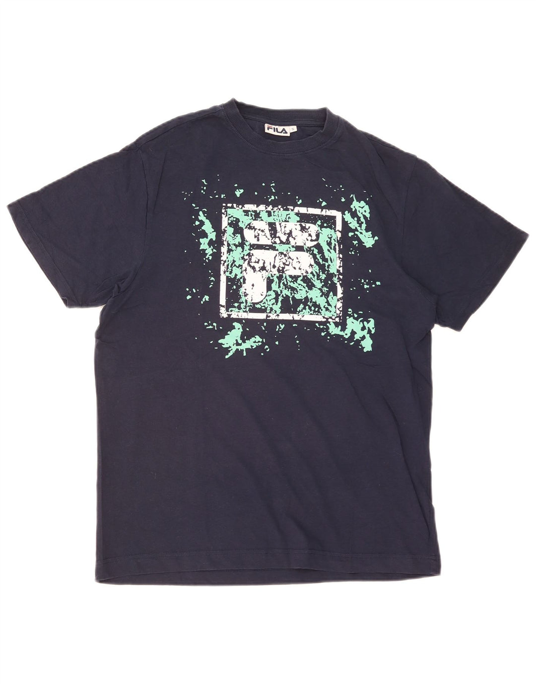 Tricou cu grafică pentru bărbați Fila Top Mic Bleumarin