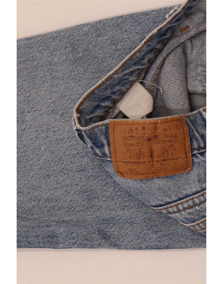 Blugi conici 550 pentru femei Levi's W26 L26 albastru