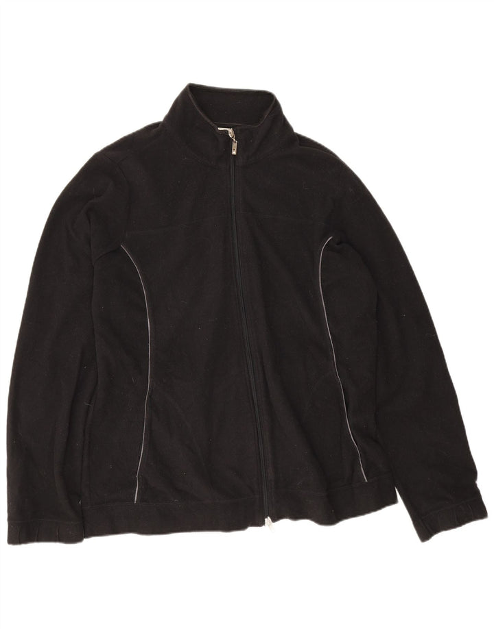 Jachetă fleece pentru femei Champion UK 20 2XL Negru