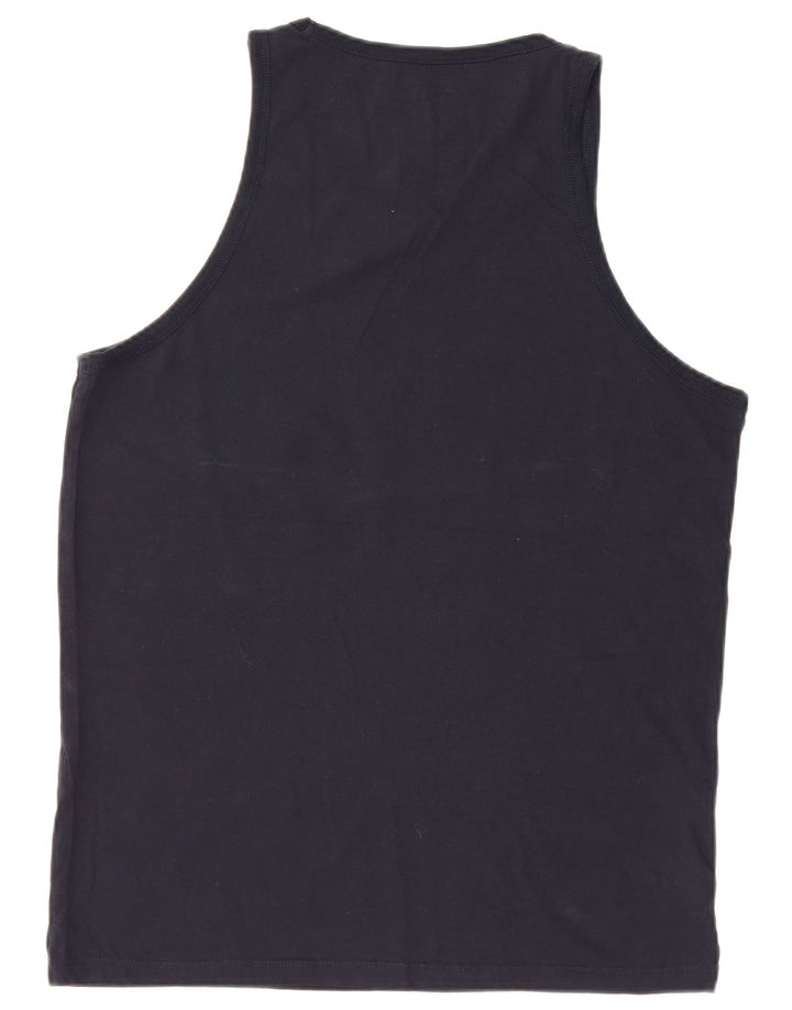 Vestă cu grafică Jack & Jones pentru bărbați, mare, bleumarin