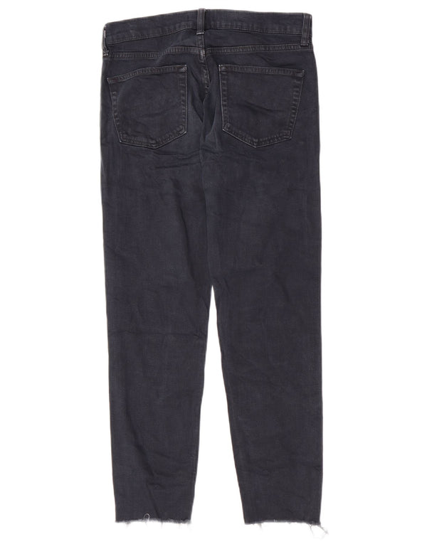 Blugi slim pentru femei Zara EU 36 XS W26 L27 bleumarin bumbac cu pete