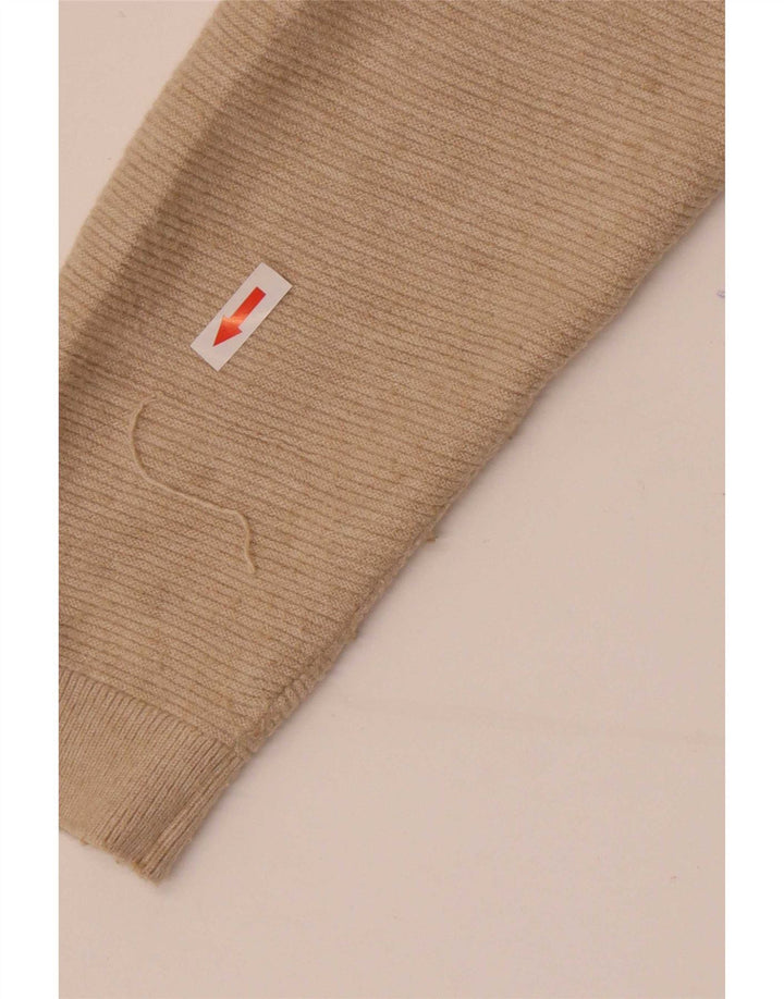 White Stuff Pulover cardigan deschis pentru femei UK 10 Mic Bej