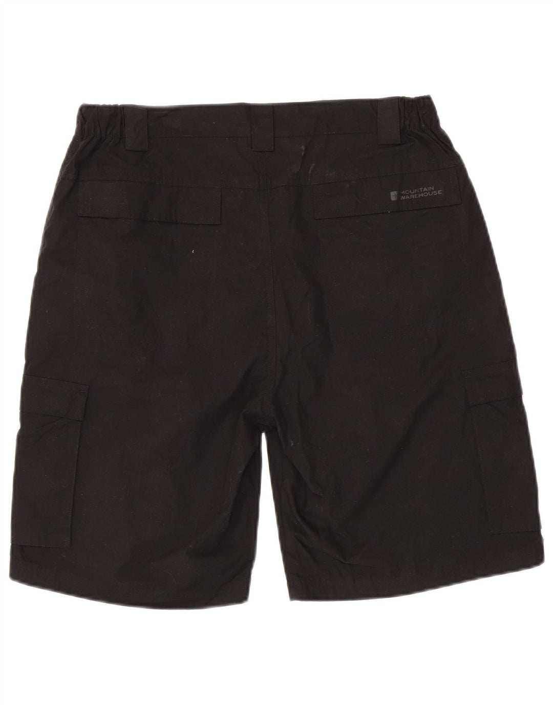 MOUNTAIN WAREHOUSE Pantaloni scurți cargo pentru bărbați W34, bumbac negru mare