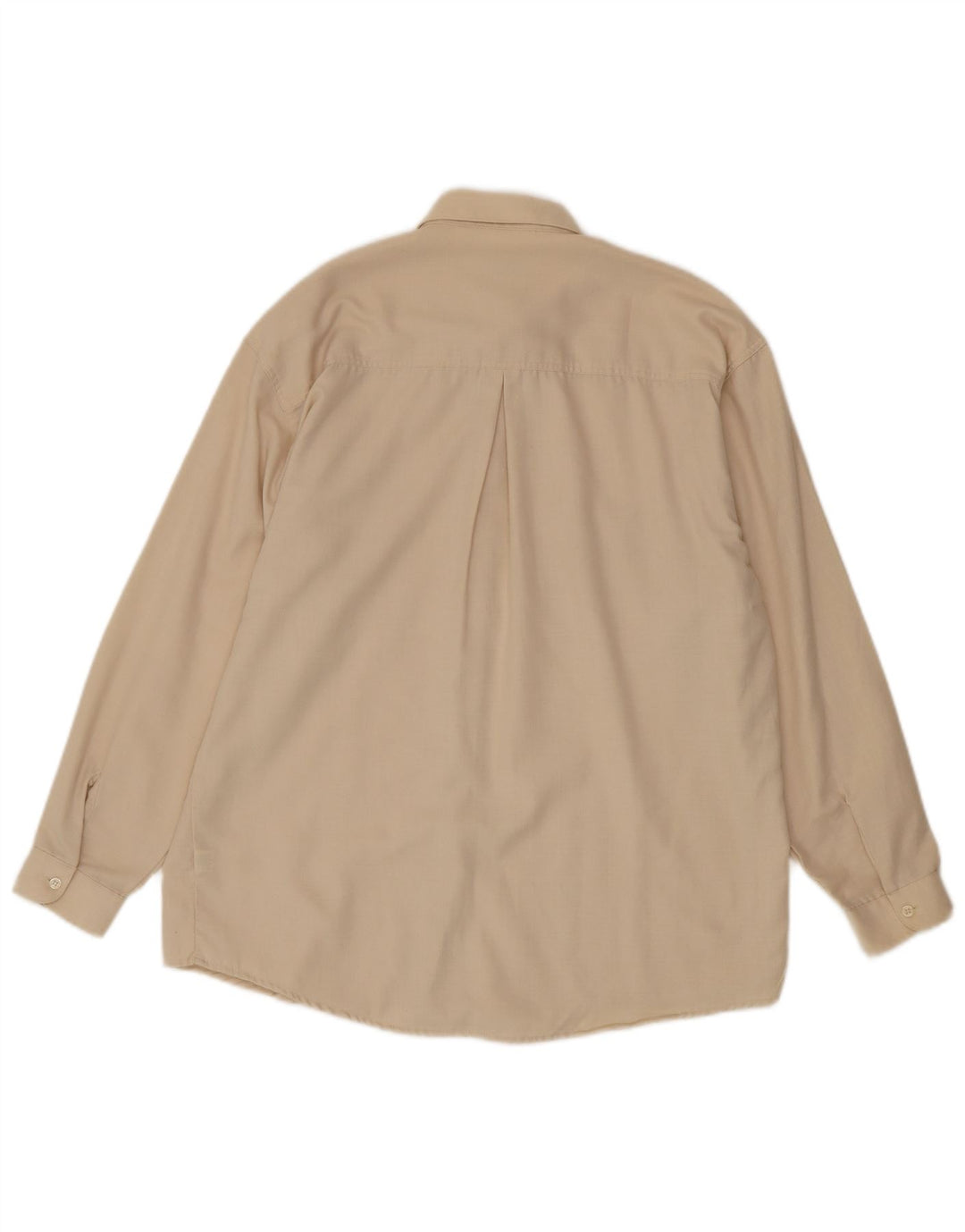 Cămașă vintage pentru femei UK 14 Medium Off White Poliester