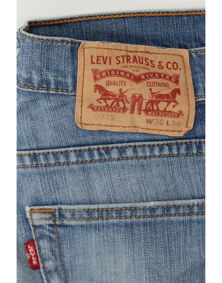 Blugi drepti pentru bărbați LEVI'S W30 L28 Albastru