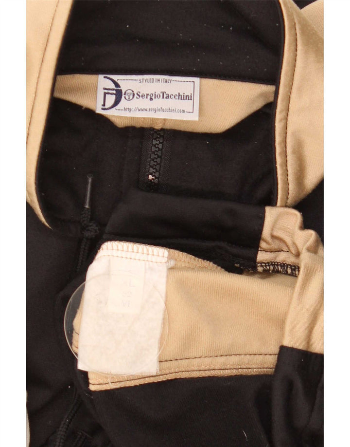 Jachetă de trening pentru bărbați Sergio Tacchini, XL, negru, bloc de culoare