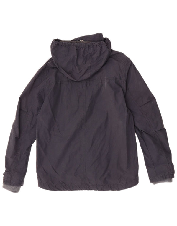 Jachetă Windbreaker cu glugă pentru bărbați Timberland UK 36 Small Bleumarin