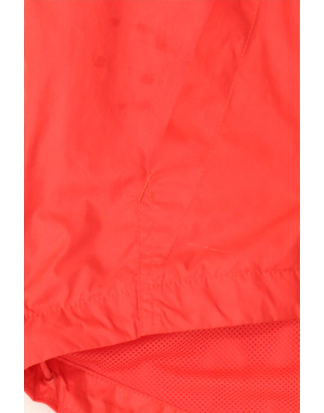 ADIDAS Womens Graphic Rain Jacket UK 4/6 XS Red Polyester Vintage Adidas and Second-Hand Adidas from Messina Hembry 
