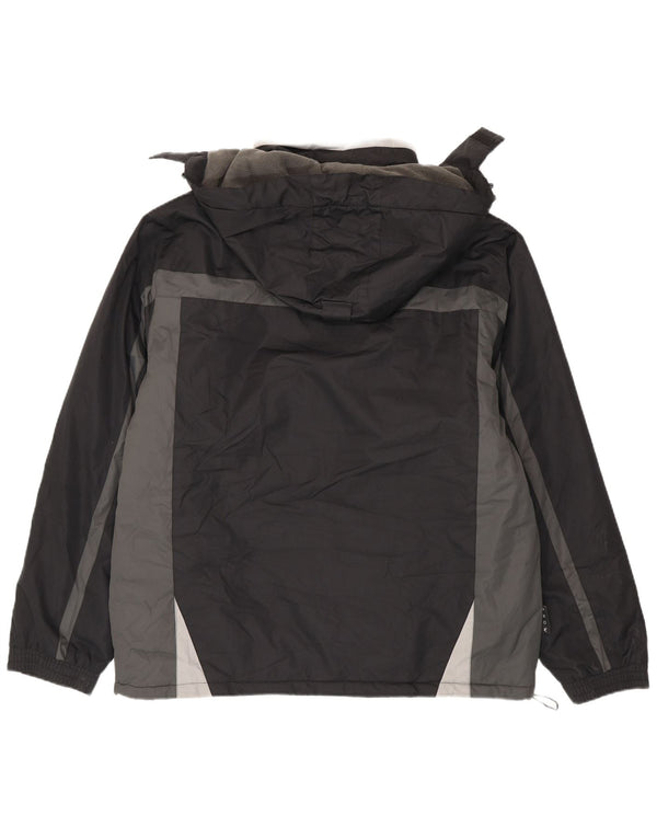 Jachetă de schi cu glugă pentru bărbați Mountain Warehouse UK 42 XL Negru Colorblock