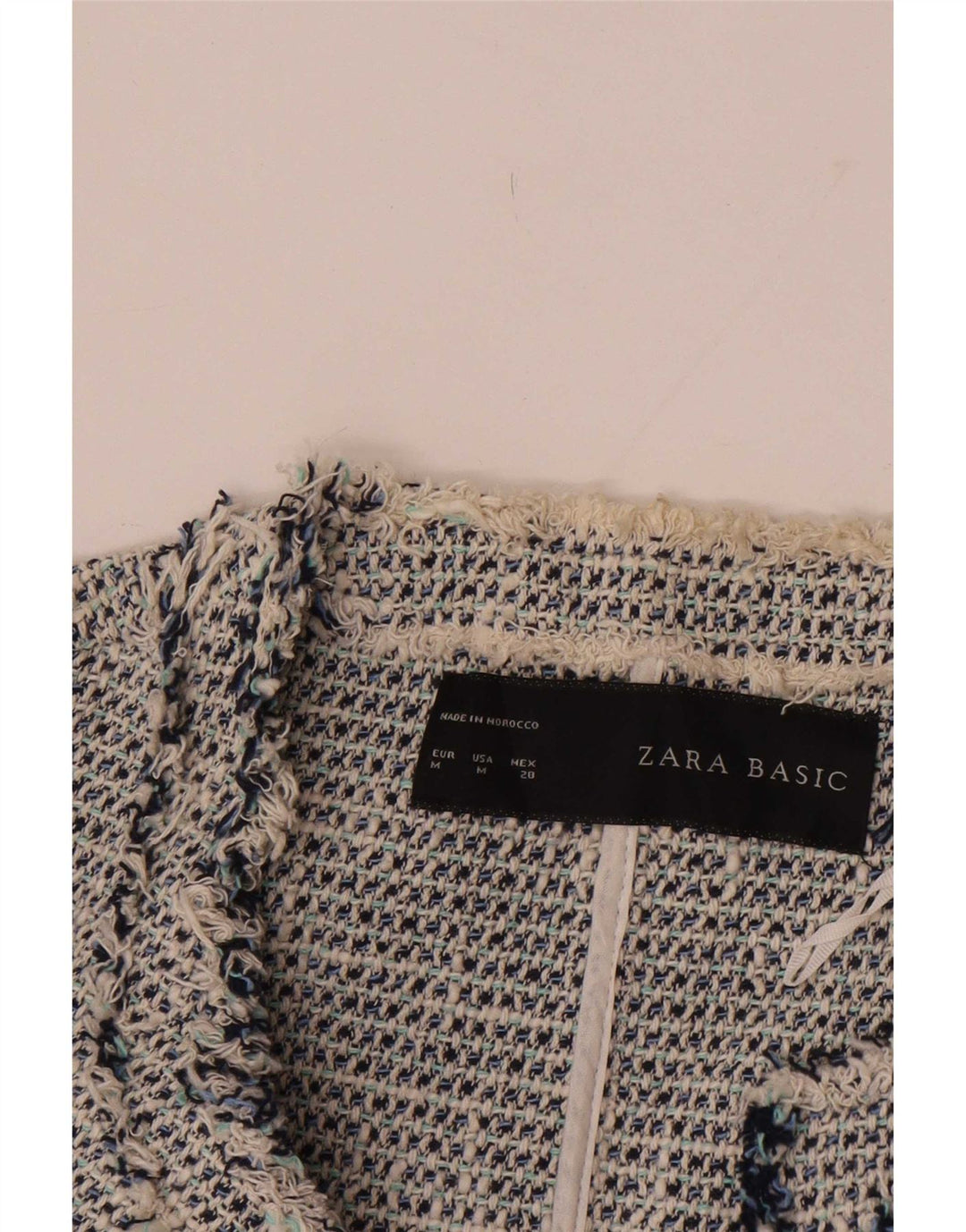 Blazer pentru femei Zara UK 12, bumbac, gri mediu