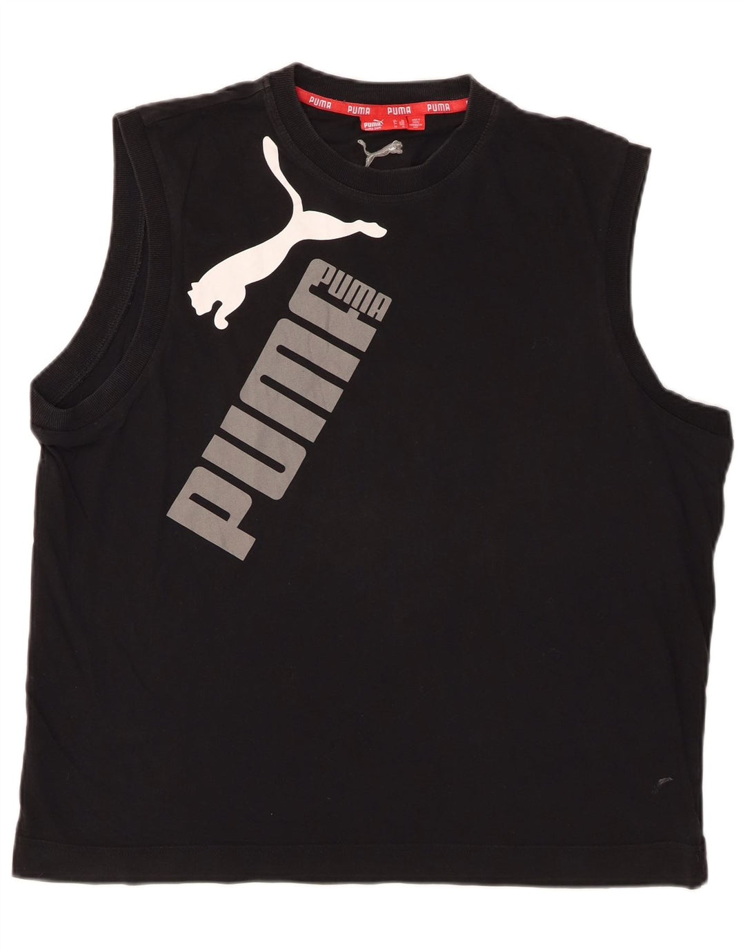 Vesta grafică pentru bărbați PUMA XL, negru