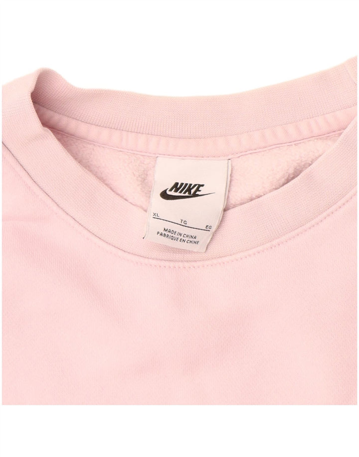 Pulover NIKE pentru bărbați, XL, bumbac, roz