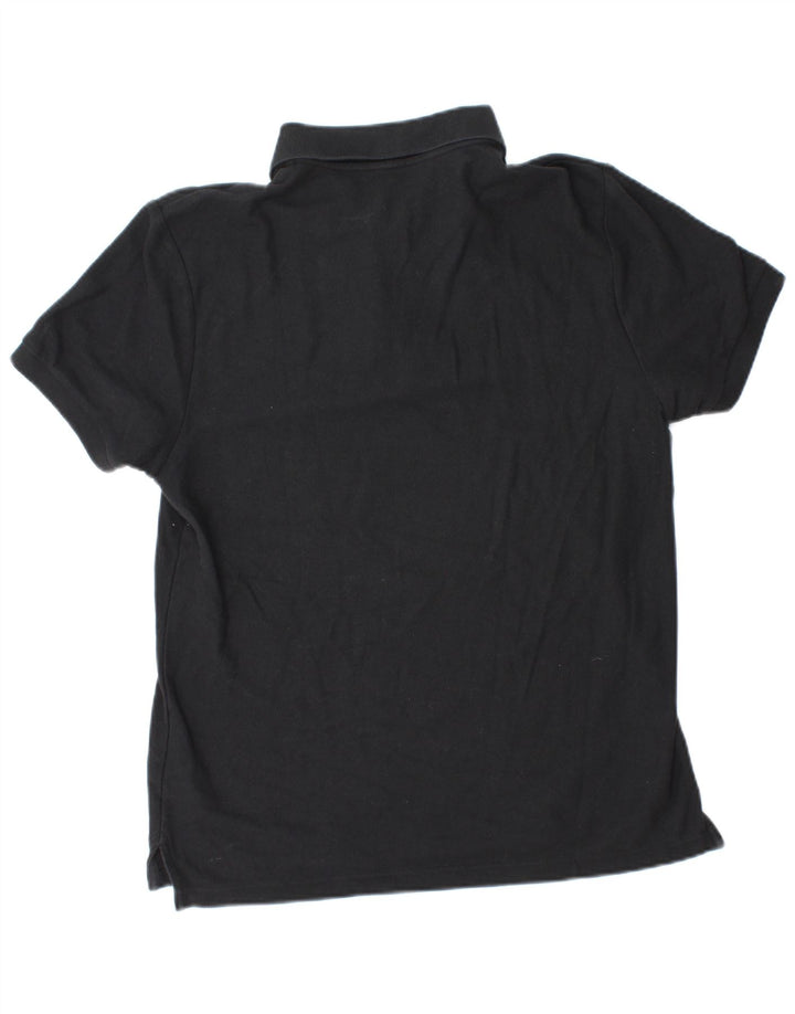 Tricou polo NIKE pentru bărbați, bumbac mediu negru