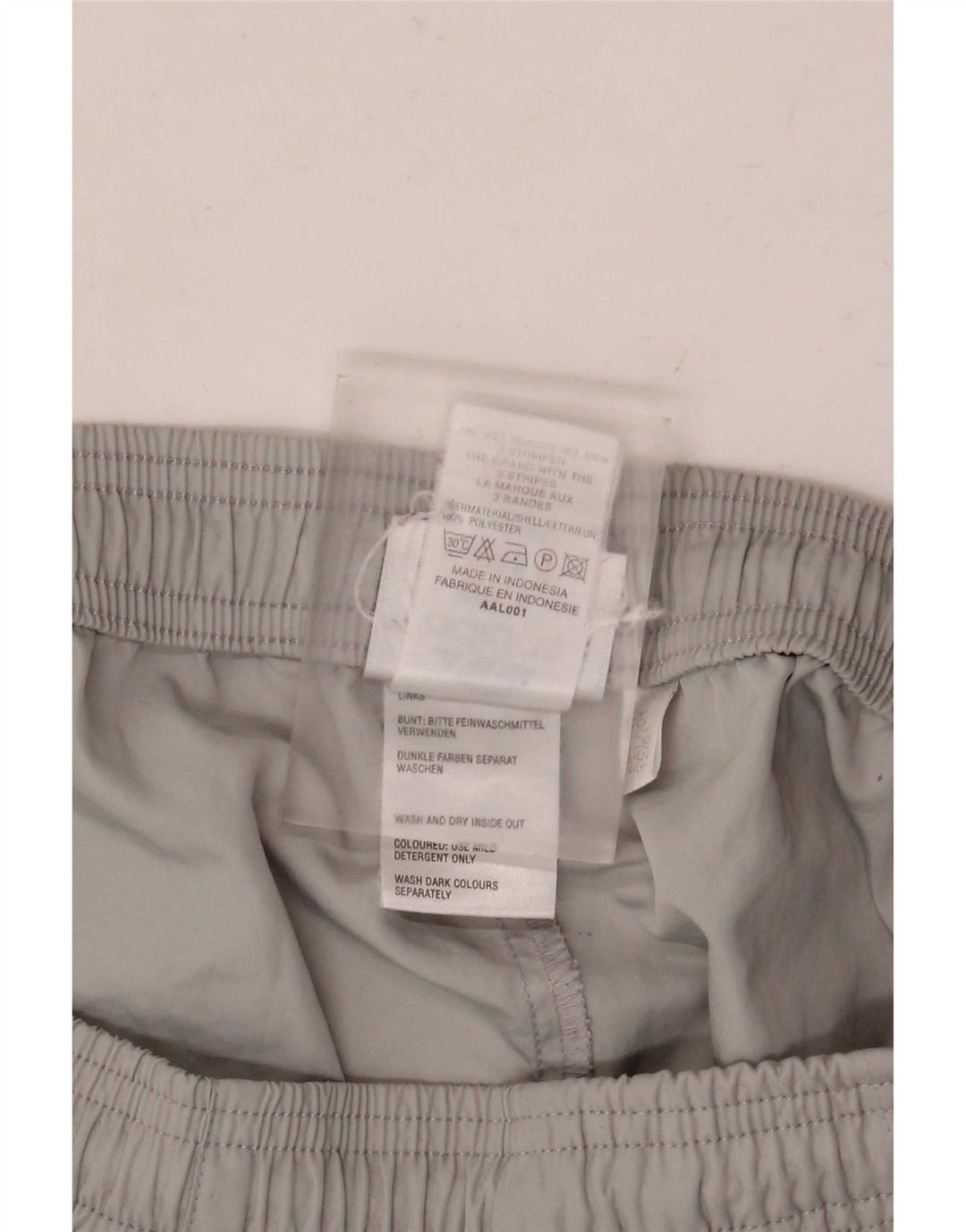 Pantaloni scurți sport Adidas pentru femei UK 12 Medium Gri Poliester