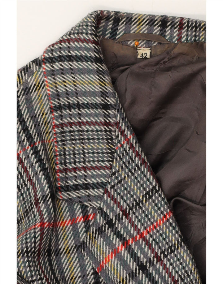 Set fuste 2 piese pentru femei VINTAGE IT 42 Medium W30 Grey Check