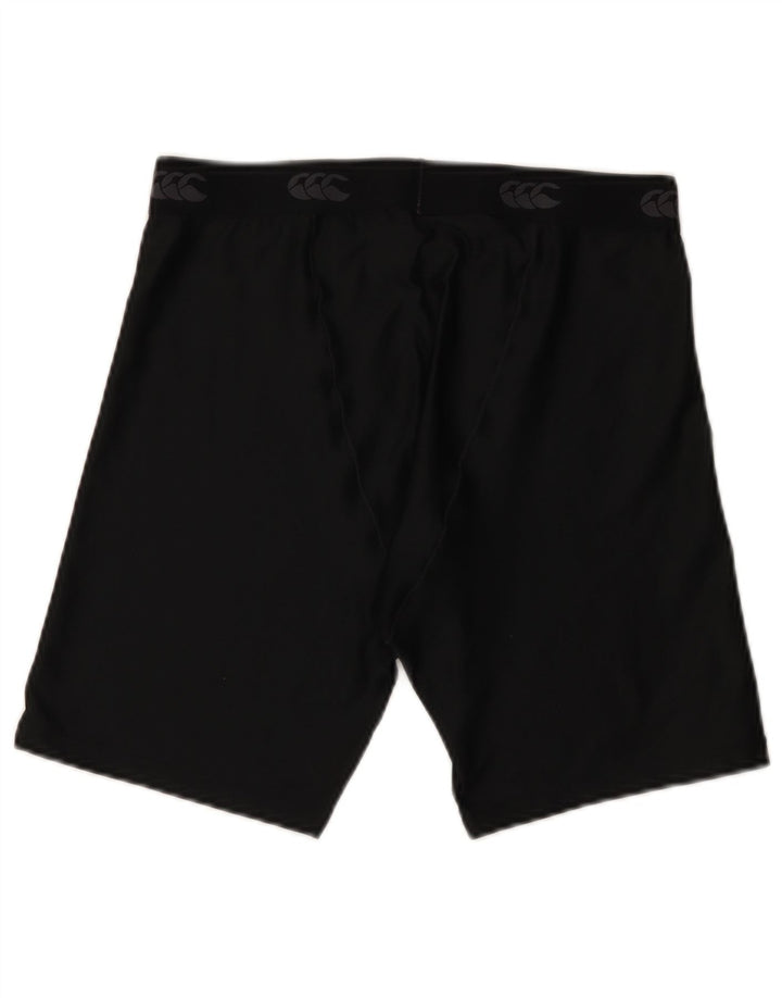 Pantaloni scurți sport grafic Canterbury pentru bărbați XL poliester negru
