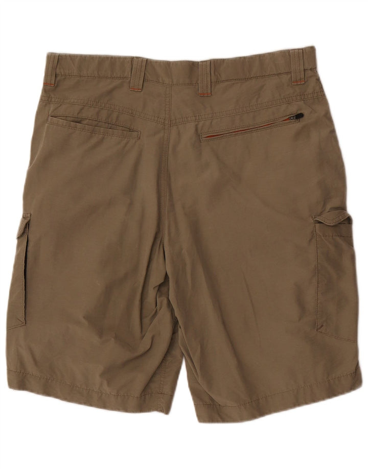 Pantaloni scurți cargo pentru bărbați Marks & Spencer W34, bumbac mare kaki