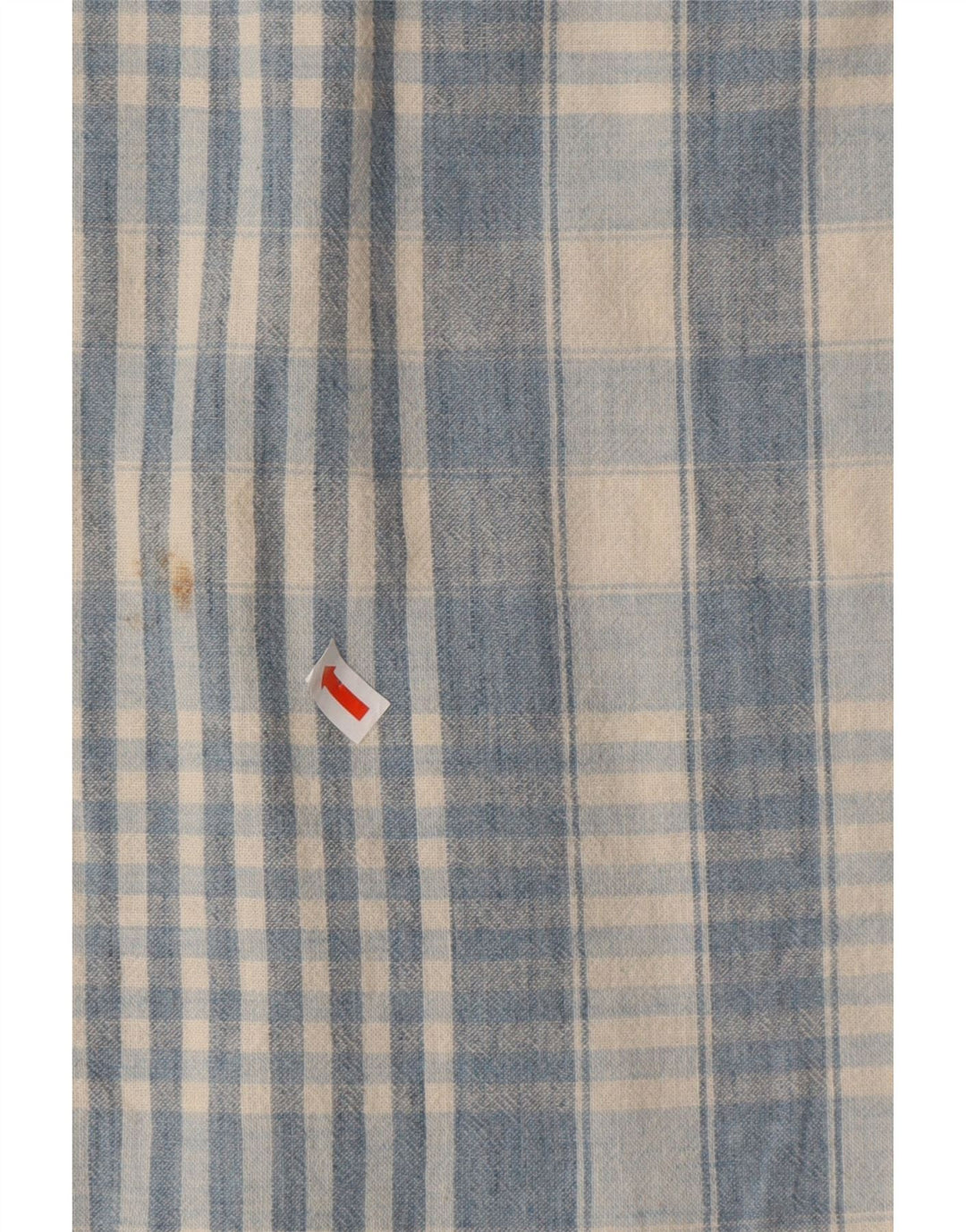 J. CREW Mens Shirt Medium Blue Check Cotton Vintage J. Crew and Second-Hand J. Crew from Messina Hembry 