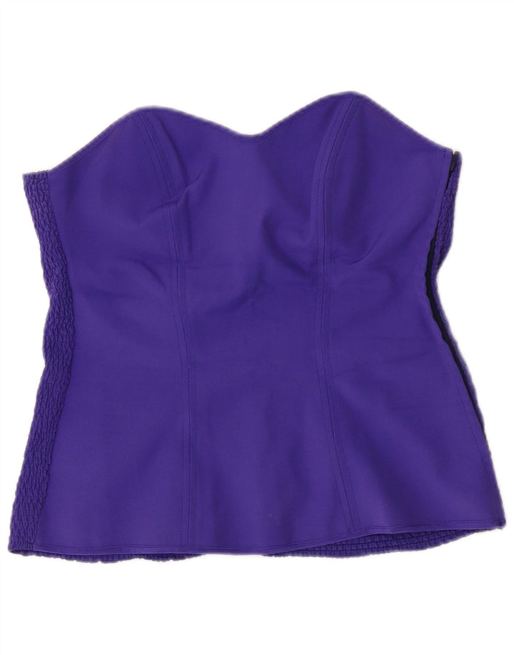 Top corset pentru femei Pancaldi & B UK 8 Small Purple Silk