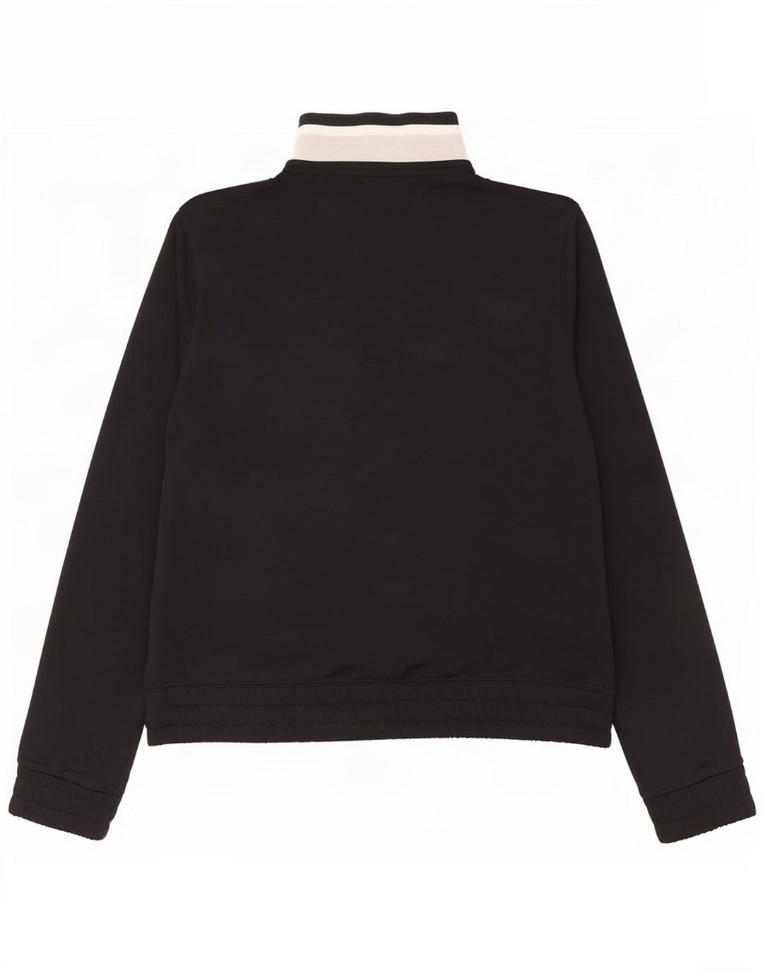 Jachetă de top pentru trening Nike pentru femei UK 14 Medium Black Colorblock Poliester