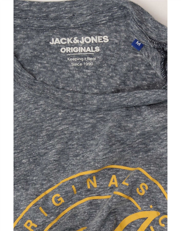 Tricou cu grafic Jack & Jones pentru bărbați Top Medium Blue Pete