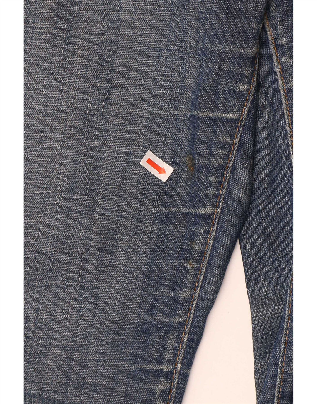 Blugi drepti pentru femei Levi's 528 W32 L34 Bumbac albastru