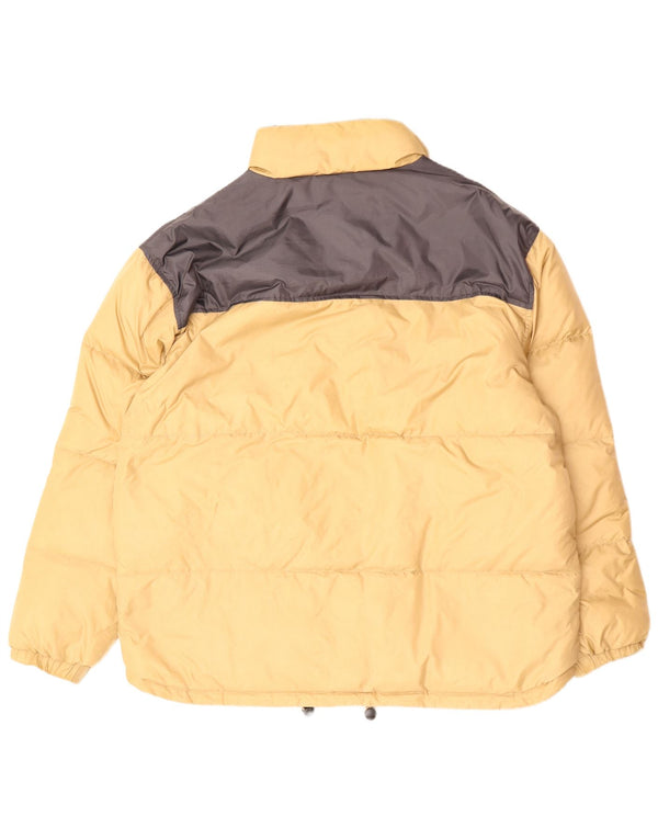 Jachetă căptușită pentru bărbați Asics UK 44 2XL, bej, nailon color bloc