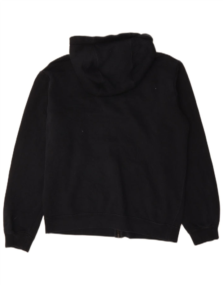 Pulover Nike Graphic Zip pentru bărbați, bumbac mediu negru
