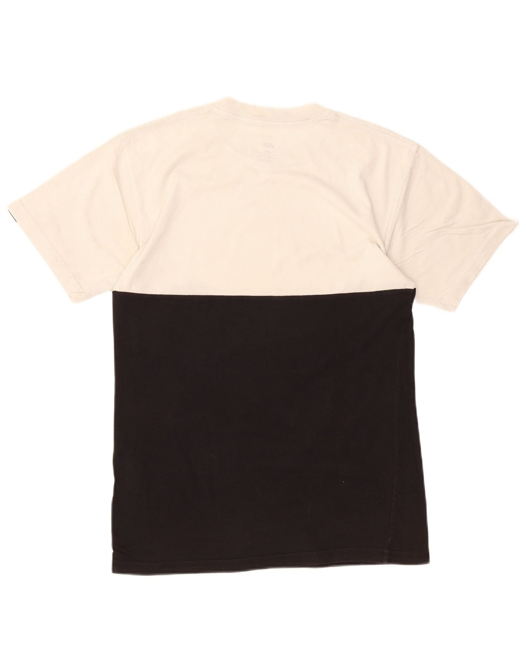 Tricou VANS Classic Fit pentru bărbați Top mic, negru, color block, bumbac