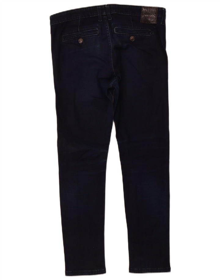 Blugi Slouchy Crop Slim pentru femei Calvin Klein L26 L25 bleumarin