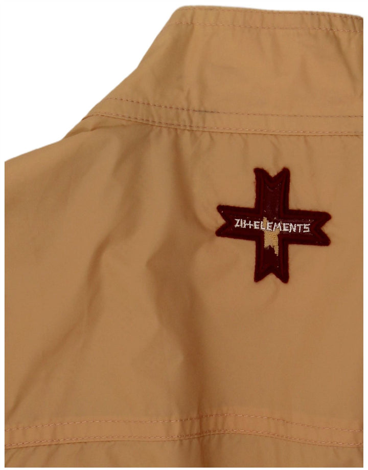 Jachetă Bomber Crop pentru Damă Zu Elements UK 10 Mic Bej Poliamidă