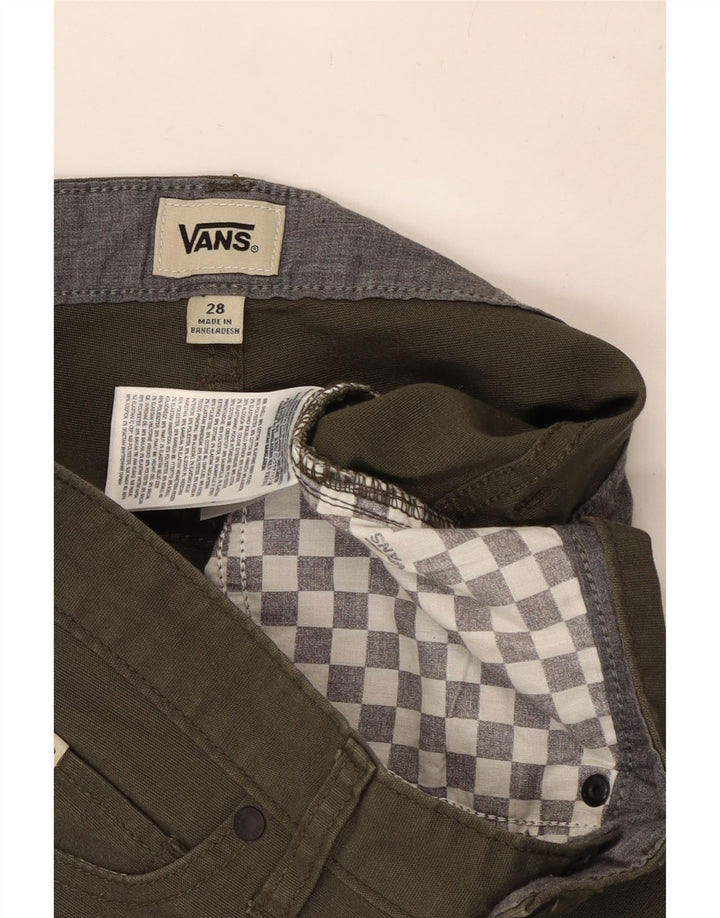 Pantaloni scurți casual pentru bărbați VANS W28 Bumbac kaki mic