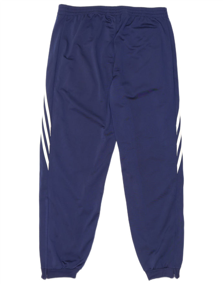 Pantaloni de trening pentru bărbați Adidas Pantaloni de jogging mari, bleumarin, poliester