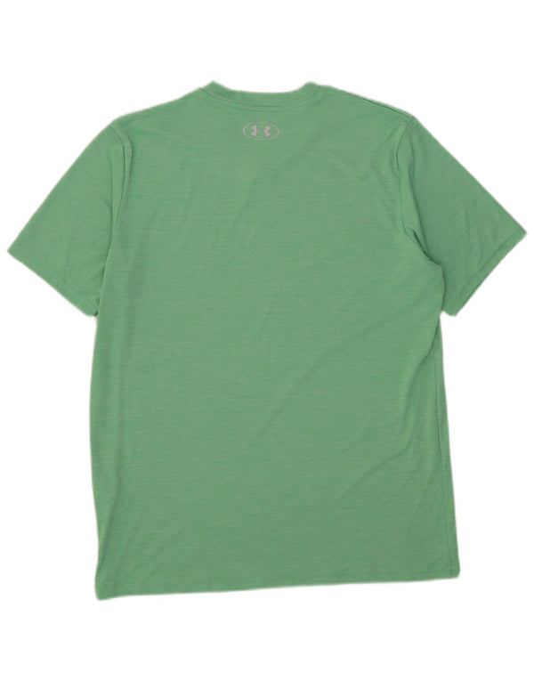 Tricou Under Armour pentru bărbați Top Medium Green Poliester