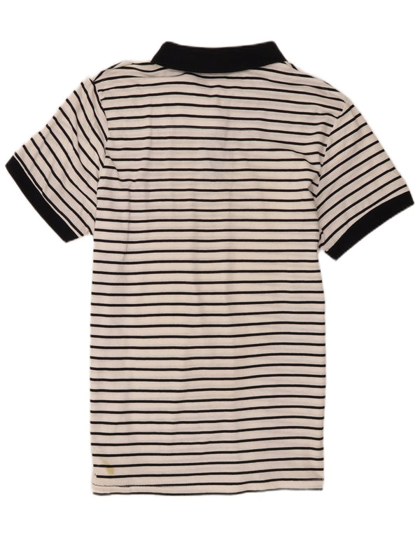 Tricou polo pentru bărbați French Connection XL, bumbac cu dungi alb